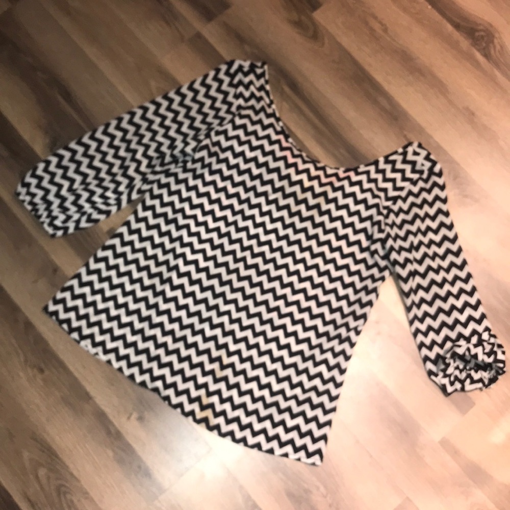 Chevron blouse
